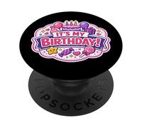 C'est ma fête d'anniversaire pour Filles et Enfants PopSockets PopGrip Adhésif