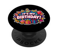 C'est ma fête d'anniversaire pour garçons et Filles PopSockets PopGrip Adhésif