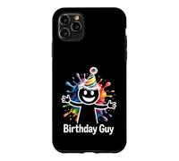 C'est ma fête d'anniversaire Visage Souriant drôle Mignon Gars d'anniversaire Coque pour iPhone 11 Pro Max