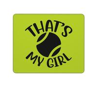 C'est Ma Fille Au Softball Mousepad Confort Tapis De Souris Gaming Résistant À Usure Mouse Pad pour Travail Bureau Maison 25X30Cm