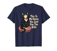 C'est ma Maison, tu ne Fais Que Payer Les factures, Chat T-Shirt