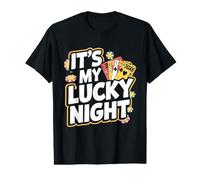 C'est ma Nuit de Chance avec Un Jeu de Casino Amusant T-Shirt Graphique avec Valeur