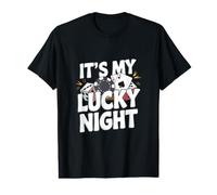 C'est ma Nuit de Chance avec Un Jeu de Casino Amusant T-Shirt Graphique avec Valeur