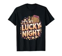 C'est ma Nuit de Chance - Funny Bingo T-Shirt Graphique avec Valeur
