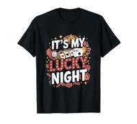 C'est ma Nuit de Chance - Soirée de Jeu Amusante au Casino T-Shirt Graphique avec Valeur