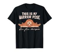 C'est ma Pose de Guerrier. Humour drôle de Yoga Paresseux. T-Shirt