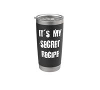 C'est ma recette secrète Gobelet isotherme en acier inoxydable double paroi