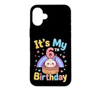 C'est ma sixième année de fête, Kawaii Dumpling Coque pour iPhone 16 Plus