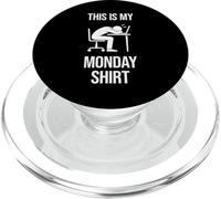 C'est ma tenue du lundi pour adulte drôle PopSockets PopGrip pour MagSafe