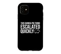 C'est Marrant ce Truc de Cochon d'Inde Coque pour iPhone 11