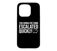C'est Marrant ce Truc de Cochon d'Inde Coque pour iPhone 15 Pro