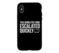 C'est Marrant ce Truc de Cochon d'Inde Coque pour iPhone X/XS
