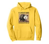 C'est Marrant si jamais j'attrape la Rage, tu ES sur ma liste de morsures Sweat à Capuche