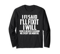 C'est Marrant si Je dis Que Je Vais Le réparer, Je Ferai du Mechanic Handyman Manche Longue