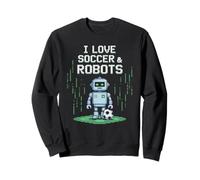 C'est Mignon, J'adore Le Football et Les Robots, Juste Un garçon Qui Aime la robotique, Papa Sweatshirt