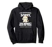 C'est mignon, j'ai une audition sélective, tu n'as pas été sélectionné, un chat d'anime Sweat à Capuche