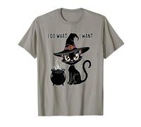 C'est Mignon, Je Fais ce Que Je Veux, Mon Chat, sorcière, Magique, Noir, Miaou, Je Vais Bien T-Shirt