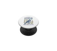 C'est Mignon, Je me Demande si Les Cardinaux pensent Que Je suis trop ornithologue PopSockets PopGrip Adhésif