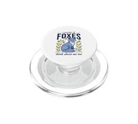 C'est Mignon, Je me Demande si Les Renards pensent trop à Moi Forest Fox PopSockets PopGrip pour MagSafe