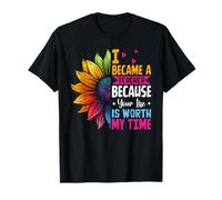 C'est Mignon, Je suis devenu Professeur Parce Que ta Vie Vaut Le détour T-Shirt