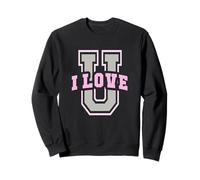 C'est Mignon, Je t'aime, Maman, Fille, université, collège, éducation Sweatshirt