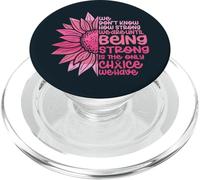 C'est Mignon, Nous ne savons Pas à Quel Point Nous Sommes sensibilisés au Cancer du Sein PopSockets PopGrip pour MagSafe