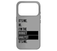 C'est Moi Bonjour, Je suis l'analyste budgétaire, C'est Moi Coque pour iPhone 17 Pro