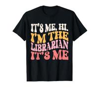 C'est Moi, Bonjour, Je suis Le bibliothécaire, Le Magicien, Le Mignon Bookworm T-Shirt Graphique avec Valeur