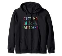 C'est Moi la Patronne - Affirmez Votre Pouvoir Humour Maman Sweat à Capuche