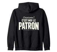 C'est Moi Le Patron Humour Travail Bureau Cadeau Homme Femme Sweat à Capuche