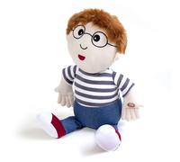 C'est moi Norman. Je suis une poup e interactive de 18 pouces qui raconte des blagues hilarantes sur le th me du toc-toc.