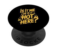 Cest Moi ou Ici ? Citation drôle Amoureux SAR PopSockets PopGrip Adhésif