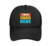C'est Moi Qui Commande Ici. Unisexe Casquette De Baseball Séchage Rapide Chapeau Léger Baseball Cap pour Cyclisme Golf Voyage