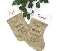 C'est moi qui décide Chaussette de Noël personnalisée