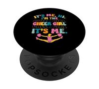 C'est Moi Salut, Je suis The Cheer Girl, C'est Moi Funny Cheerleading PopSockets PopGrip Adhésif