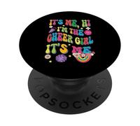 C'est Moi Salut, Je suis The Cheer Girl, C'est Moi Funny Cheerleading PopSockets PopGrip Adhésif