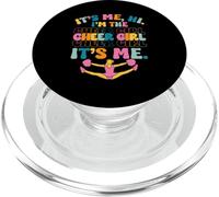 C'est Moi Salut, Je suis The Cheer Girl, C'est Moi Funny Cheerleading PopSockets PopGrip pour MagSafe