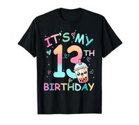 C'est mon 13e anniversaire Bubble Boba Tea, 13 ans, Bday Girl T-Shirt