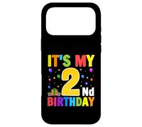 C'est Mon 2ème Cadeau d'anniversaire pour Les Tout-Petits garçons et Filles de 2 Ans Coque pour iPhone 17 Pro Max
