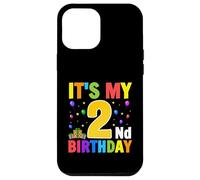 C'est Mon 2ème Cadeau d'anniversaire pour Les Tout-Petits garçons et Filles de 2 Ans Coque pour iPhone 12 Pro Max