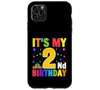 C'est Mon 2ème Cadeau d'anniversaire pour Les Tout-Petits garçons et Filles de 2 Ans Coque pour iPhone 11 Pro Max
