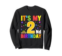 C'est Mon 2ème Cadeau d'anniversaire pour Les Tout-Petits garçons et Filles de 2 Ans Sweatshirt