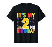 C'est Mon 2ème Cadeau d'anniversaire pour Les Tout-Petits garçons et Filles de 2 Ans T-Shirt