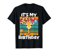 C'est Mon 3e Anniversaire, la fête du troisième Anniversaire d'une Jolie Girafe T-Shirt Graphique avec Valeur