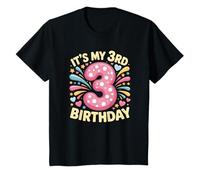 C'est Mon 3e Anniversaire, l'anniversaire de ma Fille de 3 Ans, Mon Tout-Petit T-Shirt