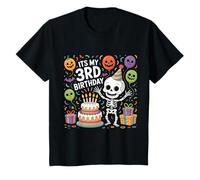 C'est Mon 3e Anniversaire, Skeleton, Halloween, pour Tout-Petit T-Shirt