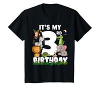 C'est mon 3e anniversaire, Zoo Jungle Safari, 3 ans T-Shirt