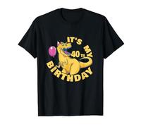 C'est Mon 40e Anniversaire Dinosaure drôle 40 Ans T-Shirt Graphique avec Valeur