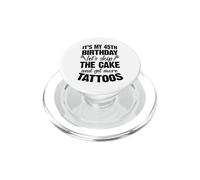 C'est Mon 45e Anniversaire, oublions Le gâteau et Faisons Encore Plus de Tatouages PopSockets PopGrip pour MagSafe
