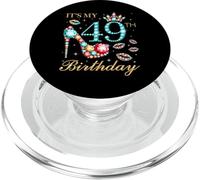 C'est Mon 49e Anniversaire, Jolie Reine d'anniversaire de 49 Ans PopSockets PopGrip pour MagSafe